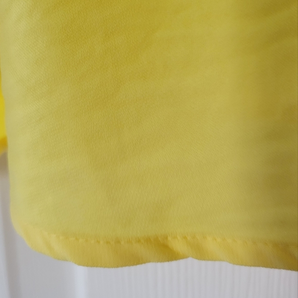 NWT Sunshine Yellow Halter Top - Size Large - Picture 8 of 10